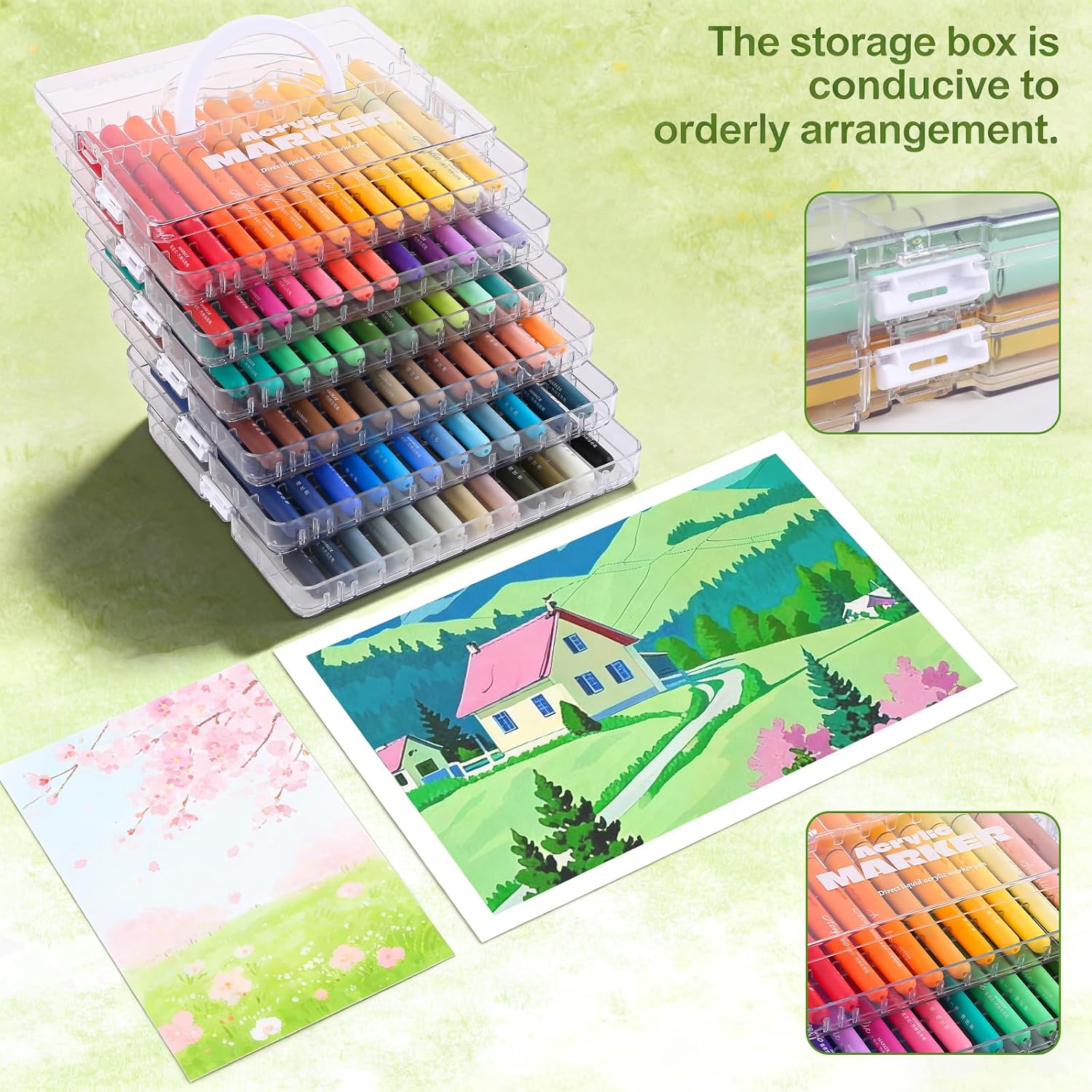 アクリルペイントアートマーカーペン 12/36/60/84色 - Copic Marker Classic のレビューと価格