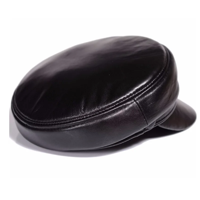 ユニセックスアーミーキャップ,男性と女性のための54-60  - Leather Work Hat のレビューと価格