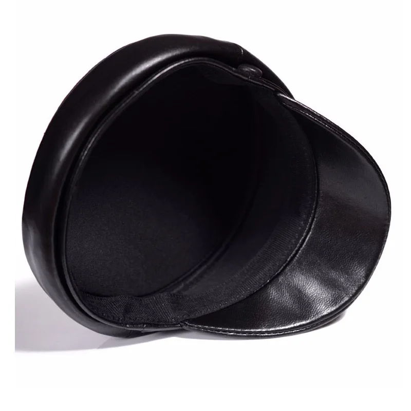 ユニセックスアーミーキャップ,男性と女性のための54-60  - Leather Work Hat のレビューと価格
