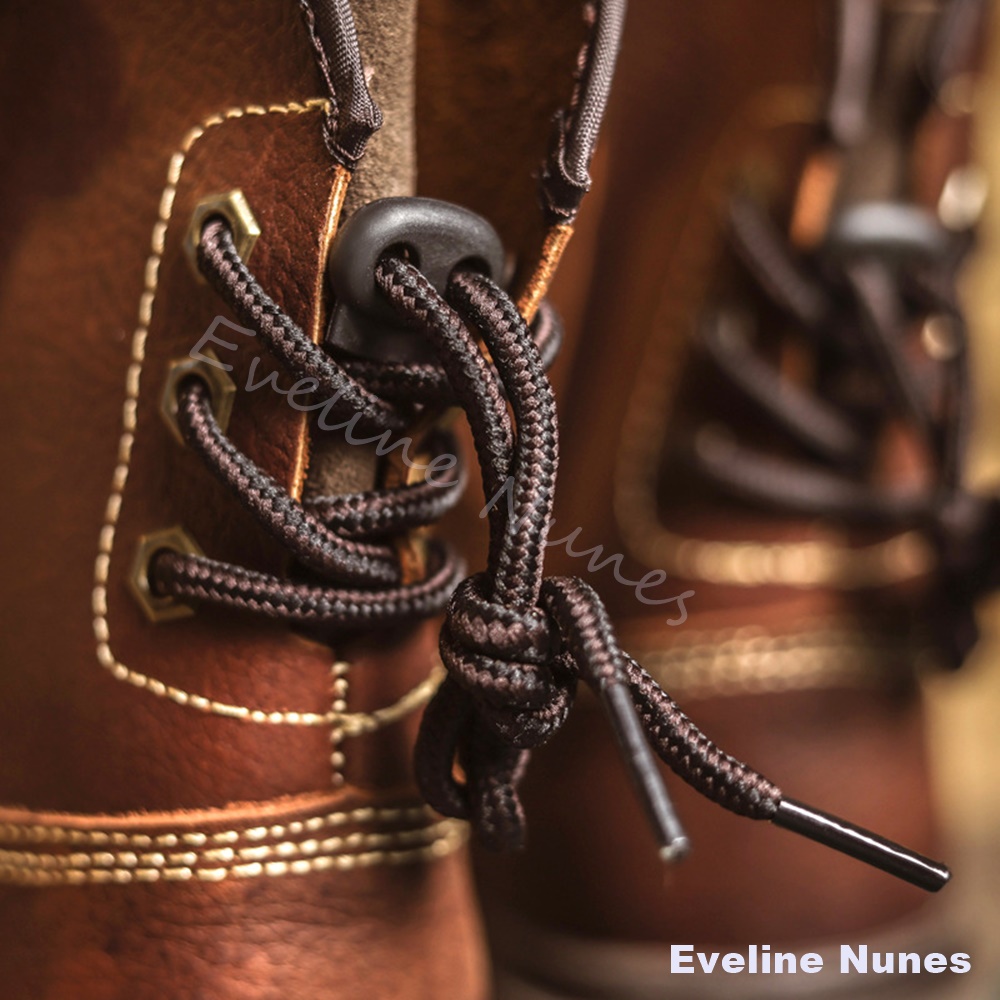 メンズトップグレイン牛革ハイカットワークブーツ、レースアップ - Leather Work Western のレビューと価格