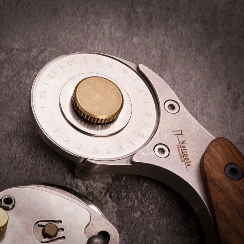 天然木製ハンドル全金属ローラーカッター手作り革製品切断ナイフ - Leatherwork Projects のレビューと価格