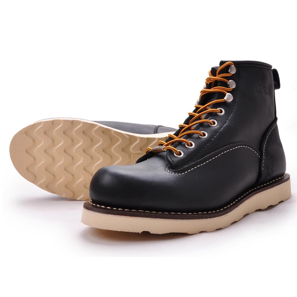 メンズファッション 本革 バイクブーツ スチールトゥ 滑り止 - Leather Work Western のレビューと価格