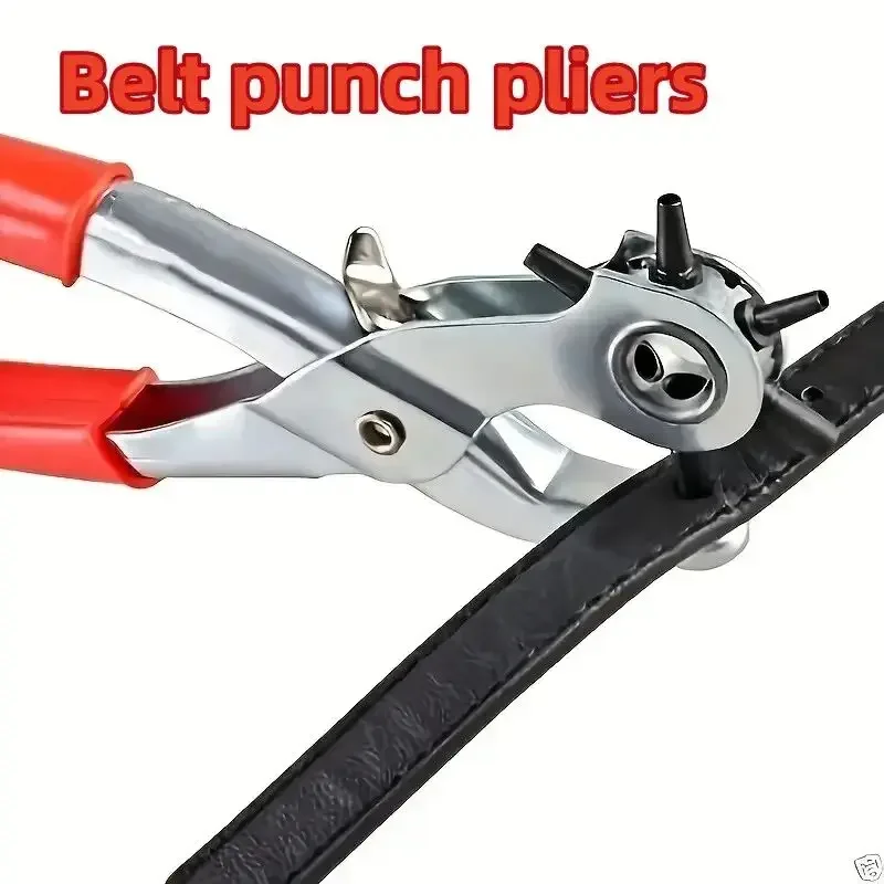 頑丈な回転式革穴あけプライヤー 多目的ベルトパンチャー 時計 - Leather Punch Revolving のレビューと価格