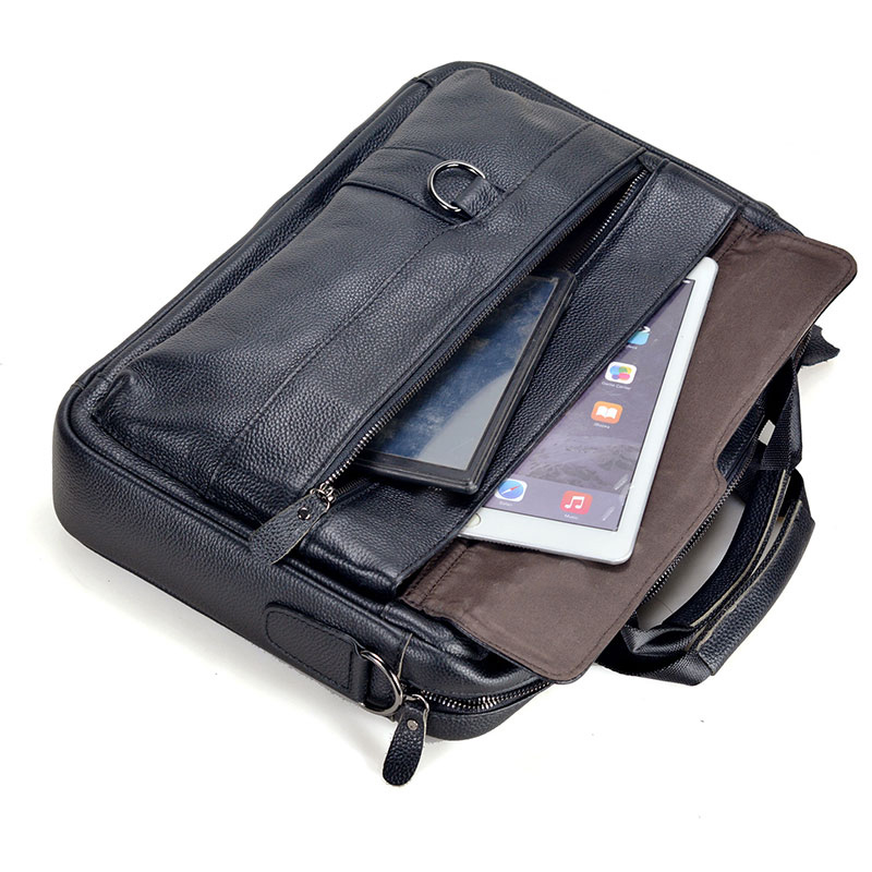 男性用の本革トラベルバッグ,大容量の本革メッセンジャーバッグ - Leather Work Handbag のレビューと価格