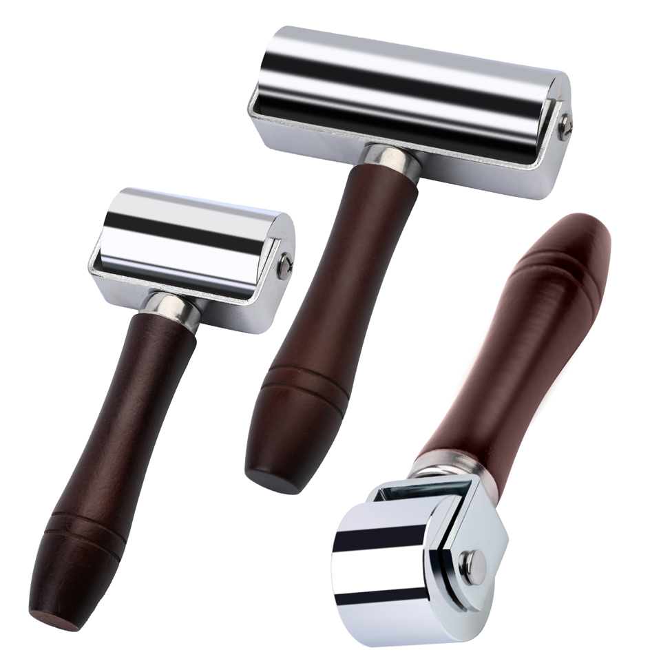 KRABALL レザープレスエッジローラー 木製ハンドル付き - Leatherwork Mallet のレビューと価格