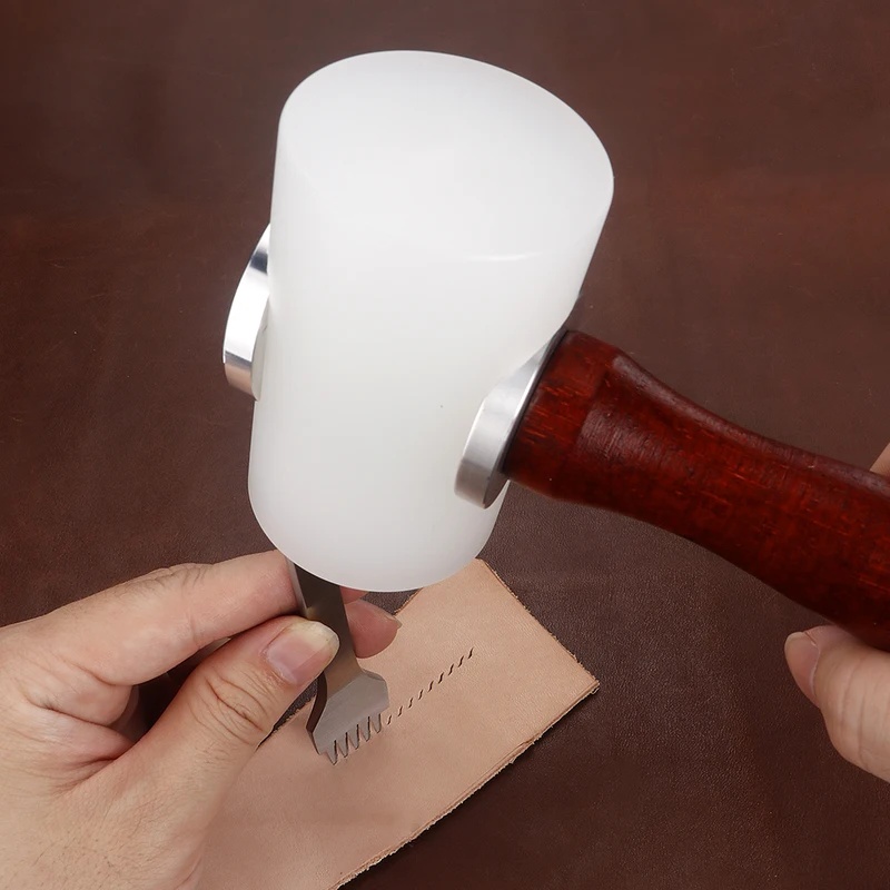 革細工用ハンマー、革工芸用マレット、革製品作成用、牛革・原皮 - Leatherwork Mallet のレビューと価格