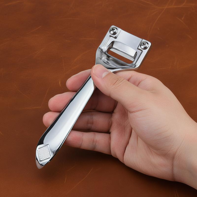 革漉きナイフ1セット DIY革細工・薄削り用 調整可能な刃ツ - Leatherwork Kit のレビューと価格