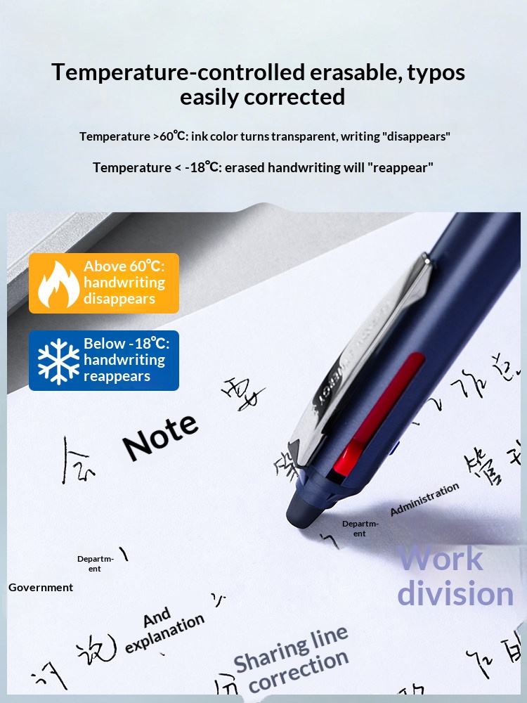 パイロット フリクション 3in1 多機能ゲルペン、0.4m - Pilot Pen Frixion のレビューと価格