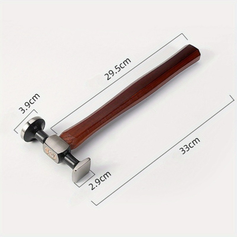 1PC 炭素鋼ダブルヘッドレザーマレットスムーズチェーシング - Leatherwork Mallet のレビューと価格