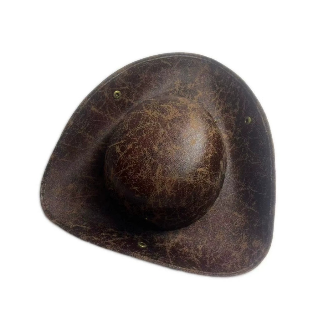 太陽の帽子フェイクレザー海賊帽子ヴィンテージキャプテンハット - Leather Work Hat のレビューと価格
