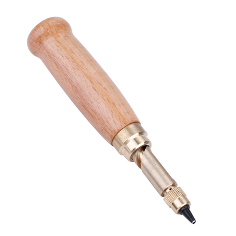 6種類のチップサイズの革製穴あけツール 1.5mm-4mmチ - Leather Punch Revolving のレビューと価格
