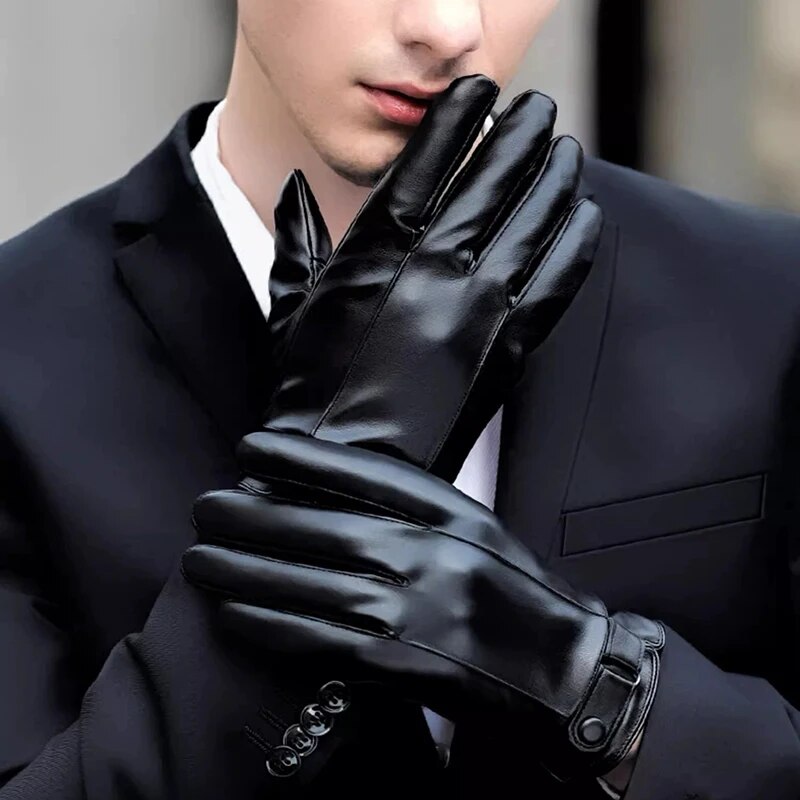 冬用サイクリング手袋メンズオートバイ冬用屋外防水防寒パイル厚 - Leather Work Winter Gloves のレビューと価格