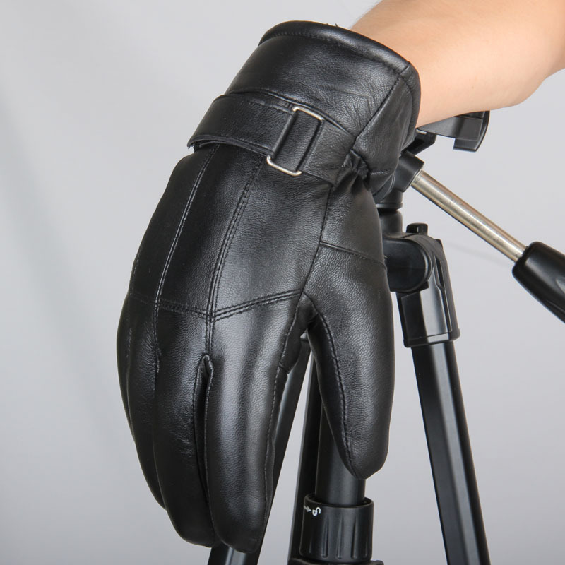 男性と女性のための革のシープスキングローブ、スプリットフィン - Leather Work Winter Gloves のレビューと価格